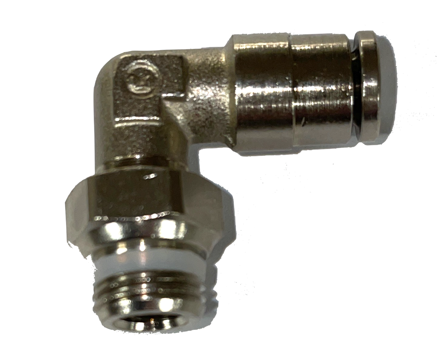 Elbow Swivel (Push In) 5mm x 1/8 BSPT Male (#2000069)
