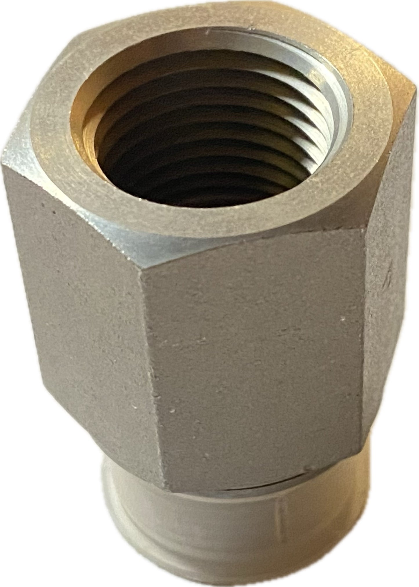 Air Reserve Tank Adapter. Metric ORR - Female Pipe. (Part No. M22-1/2F80HGS)