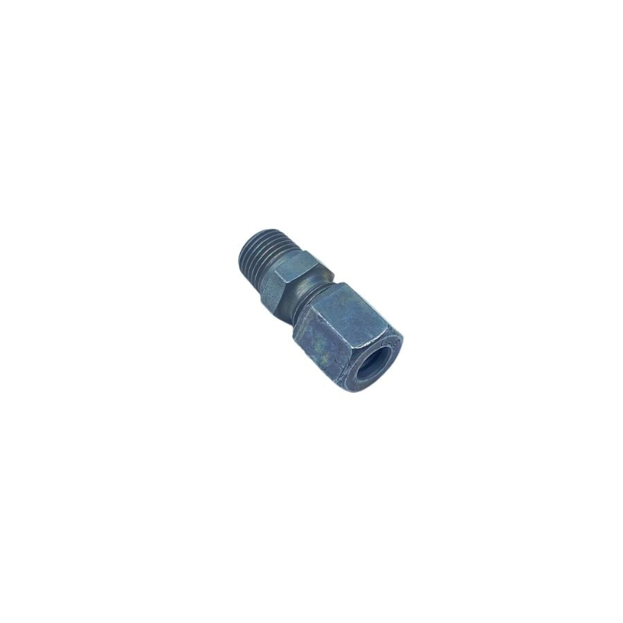 Straight Compression - 1/8 (M) BSPT X 6mm - Steel (#2000208)