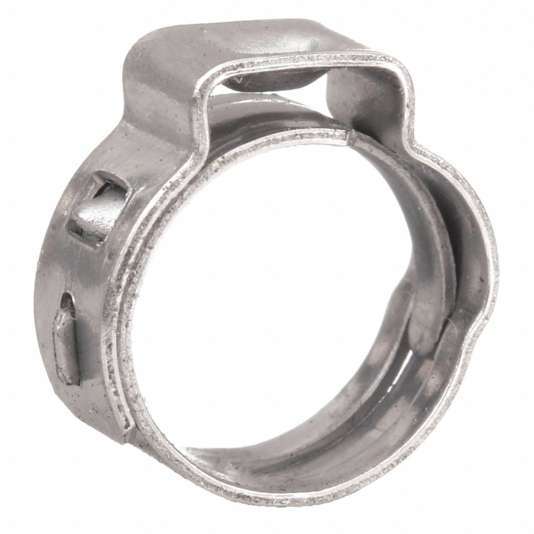 #20232: Oetiker Clamp S.S. 9.5mm for 8.4 OD x 4 ID Hose