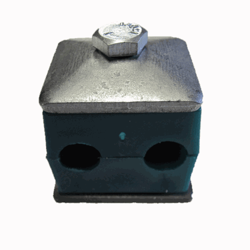 Clamp - Double Line Hydraulic Tube Clamps 3/8" (#4000217)