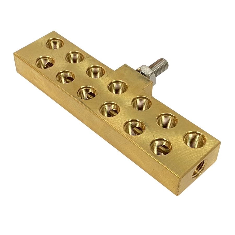 Manifold 26 Port Brass (#1100026)