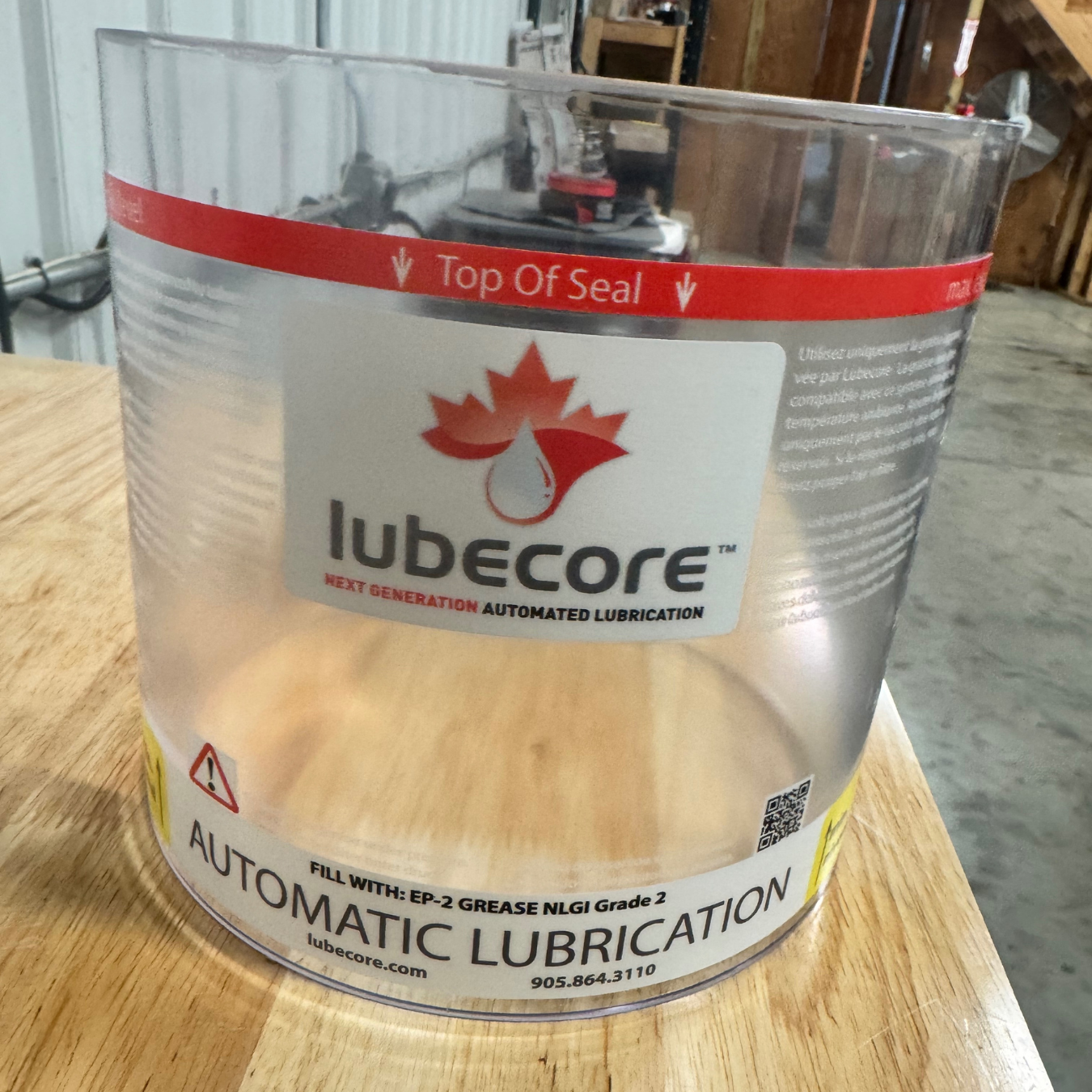Spyder Reservoir Tank Only with EP2 Labels 4kg (#1053009)