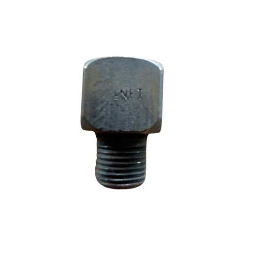 Adapter 90 Degree 1/8" NPTM x 1/8" NPTF 23mm Length. Cube Connector. Replaces Lincoln #20029.