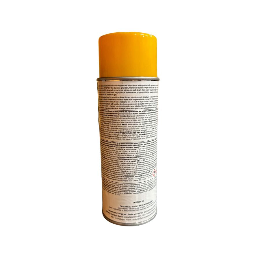 Komatsu Natural Yellow Industrial Enamel Spray Paint (12 oz / 340 g)