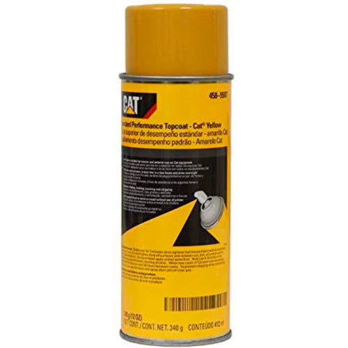 CAT Standard Performance Topcoat - CAT Yellow Spray Paint (590-0196)