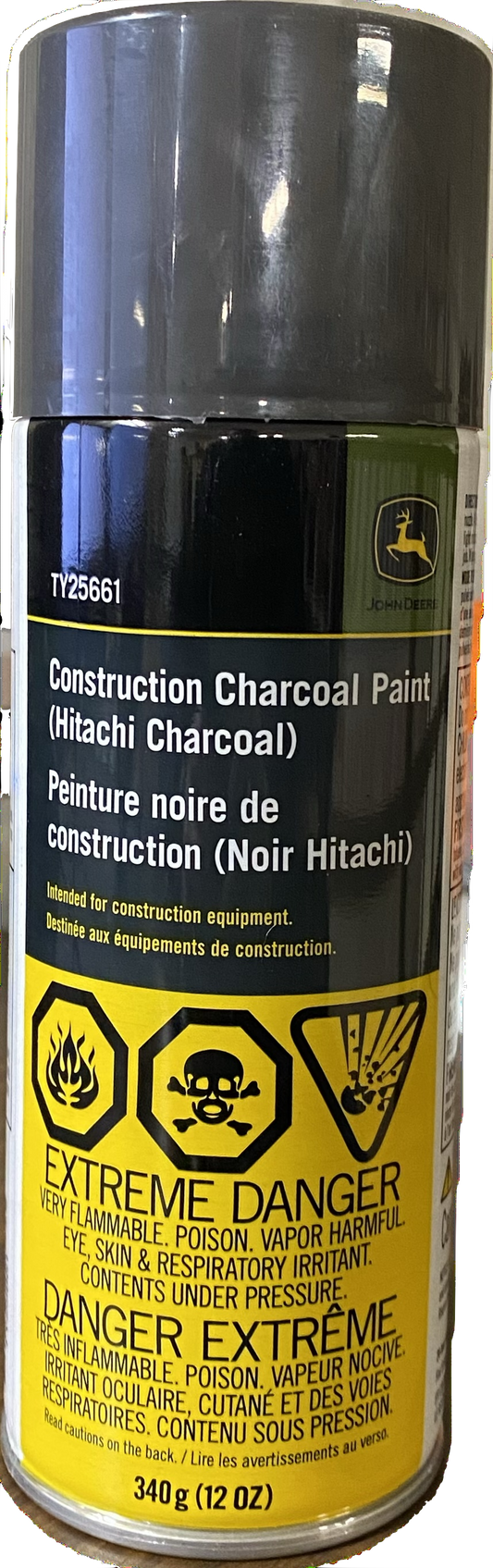 John Deere Construction Construction Charcoal Paint (Hitachi Charcoal) TY25661