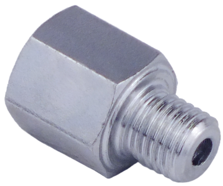 Straight Connector M8 x 1 (M) X 1/8 (F) BSPP (#2000027)