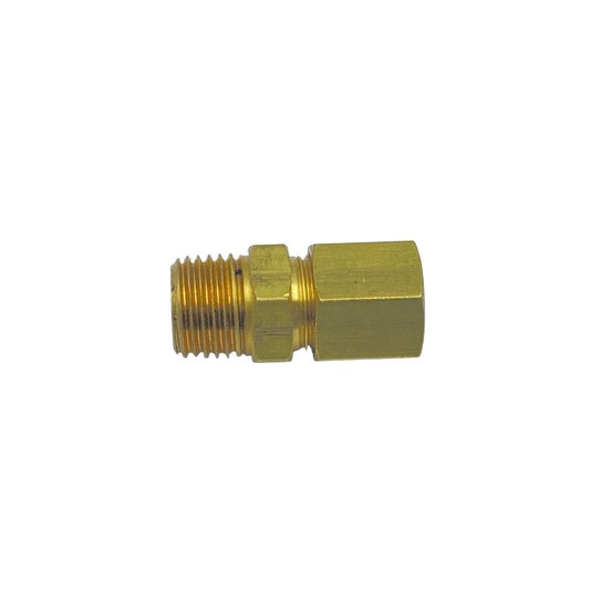 Straight Compression 8mm x 1/4 (M) BSPT - Brass (#2100005)