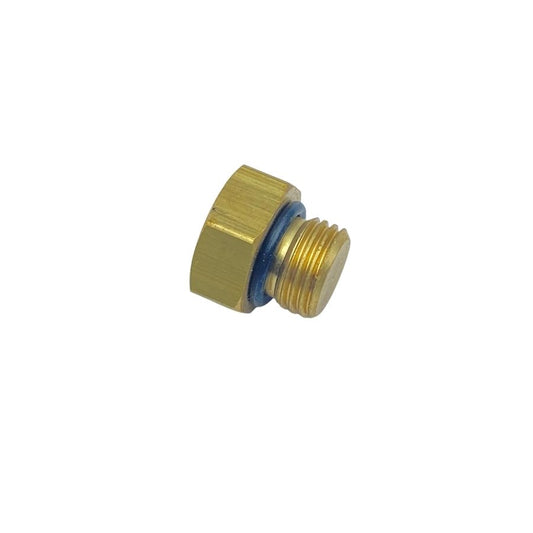 Plug G 1/4 (M) BSPT For Manifold End (Blanking) - Brass (#2100006)