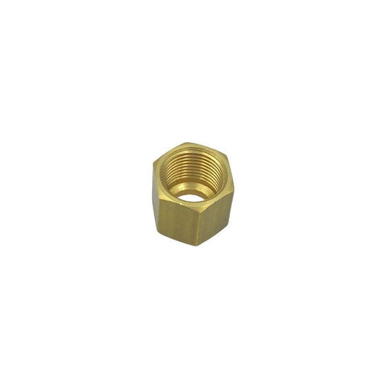Nut Compression 8mm x M12 x 1 (with 2100003) Brass (#2100018)