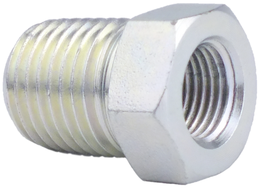 Reducer Bushing 1/4 (M) NPT X 1/8 (F) NPT - Steel (#2100072)