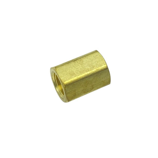 Straight 1/8 (F) NPT x 1/8 (F) NPT - Brass (#2100084)