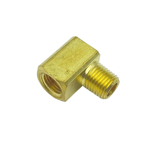 Street Elbow 1/4 (M) NPT x 1/4 (F) NPT - Brass (#2100089)