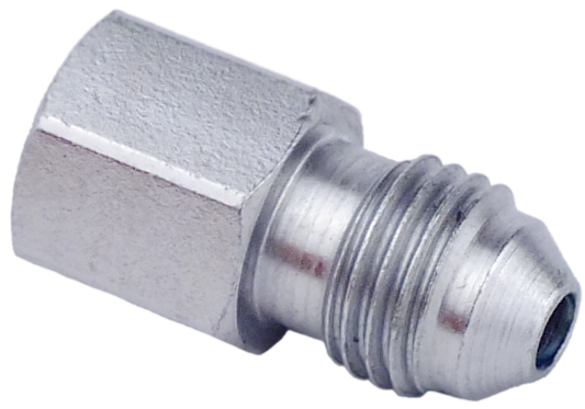Adapter, Short, for Divider Valve, #4 JIC (#2100292)