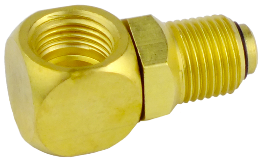 Swivel Elbow Adapter (Plain) 1/8 MPT X 1/8 FTP 90 Degrees (#2035031)