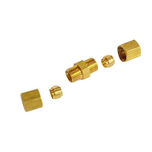 Union Compression 6mm - 6mm - Brass (#2000241)