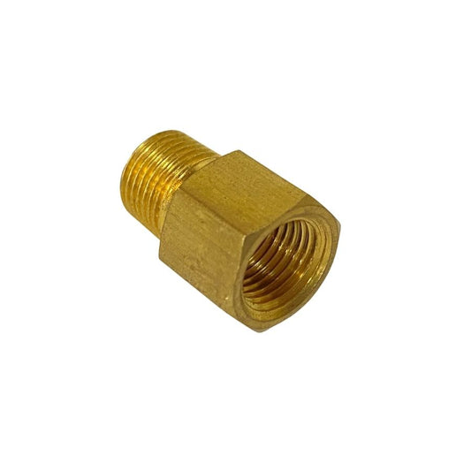 Adaptor 1/8 (F) NPT x 1/8 (M) NPT - Brass (#2100069)