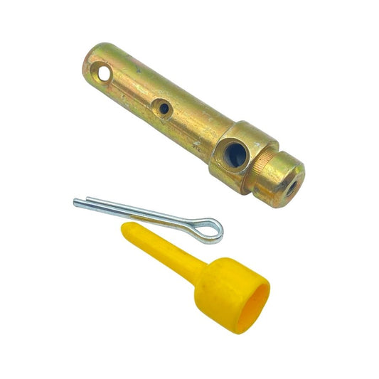 Clevis Pin 1/2" Greasable (truck) + Cotter Pin + Yellow Hat (#4100022)