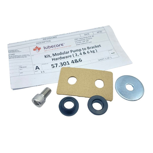 Kit, Modular Pump to Bracket Hardware (2 & 4 & 6 kg) (#4157301)