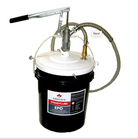 EP0 Hand Pump Filler Kit, Compatible with 20kg (5gal) Grease Pails (#3150089)